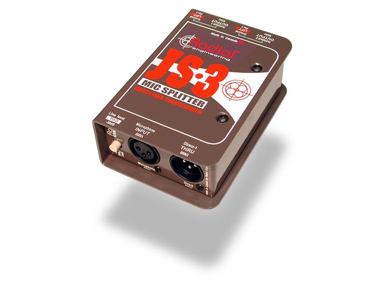 Radial JS3 passiv mikrofonsplitter